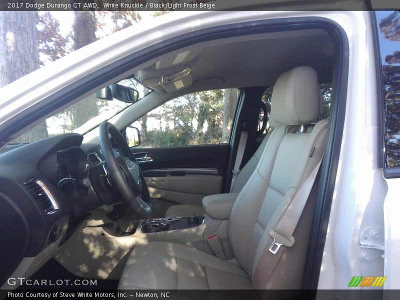 White Knuckle / Black/Light Frost Beige 2017 Dodge Durango GT AWD