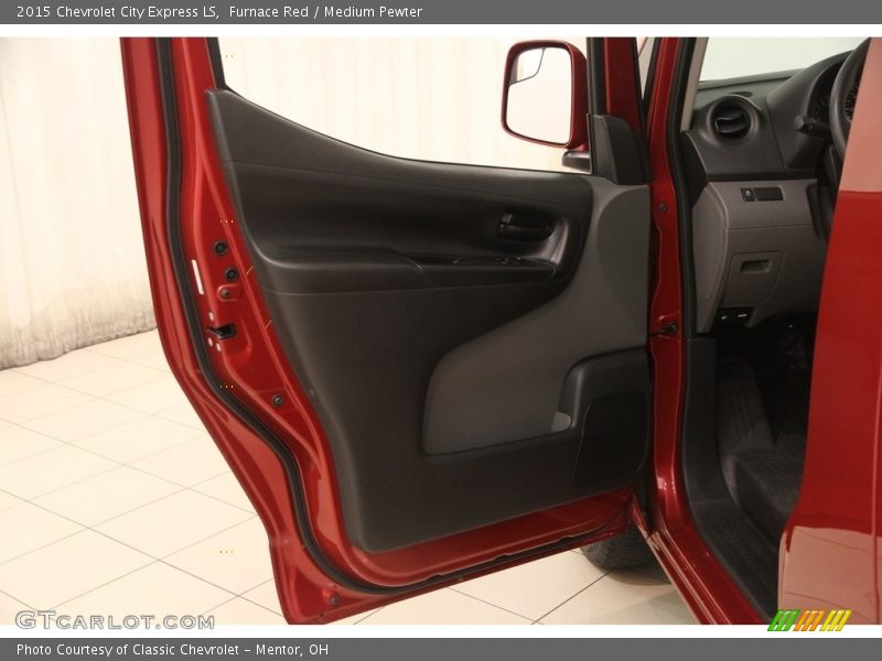 Furnace Red / Medium Pewter 2015 Chevrolet City Express LS