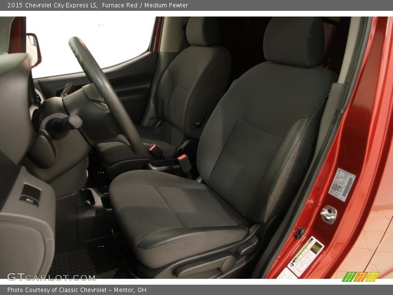 Furnace Red / Medium Pewter 2015 Chevrolet City Express LS