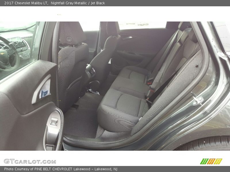 Nightfall Gray Metallic / Jet Black 2017 Chevrolet Malibu LT