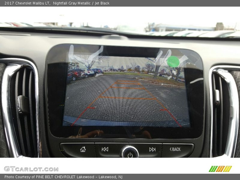 Nightfall Gray Metallic / Jet Black 2017 Chevrolet Malibu LT
