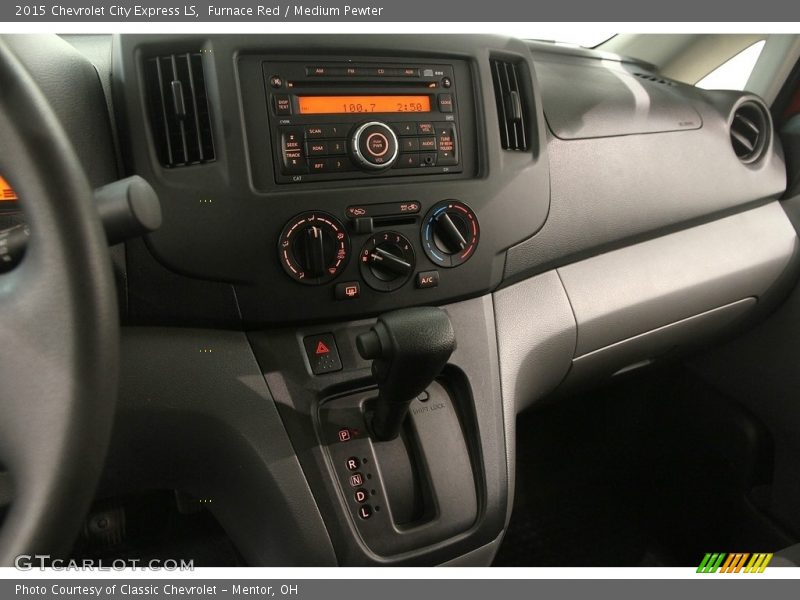 Furnace Red / Medium Pewter 2015 Chevrolet City Express LS