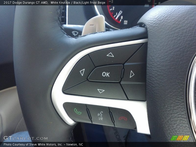 White Knuckle / Black/Light Frost Beige 2017 Dodge Durango GT AWD