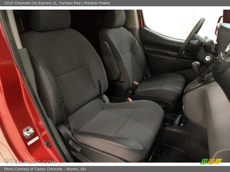 Furnace Red / Medium Pewter 2015 Chevrolet City Express LS