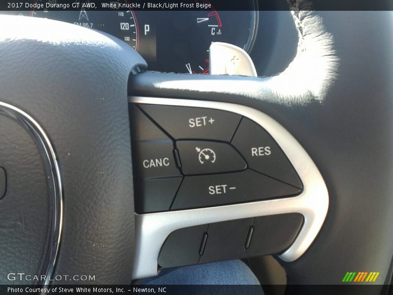 White Knuckle / Black/Light Frost Beige 2017 Dodge Durango GT AWD