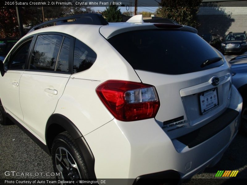 Crystal White Pearl / Black 2016 Subaru Crosstrek 2.0i Premium