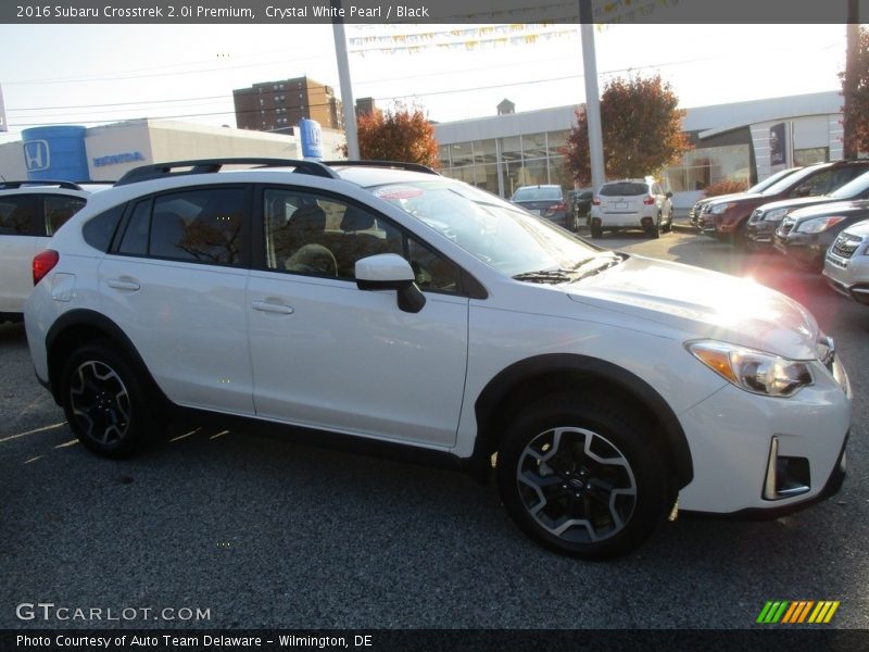 Crystal White Pearl / Black 2016 Subaru Crosstrek 2.0i Premium