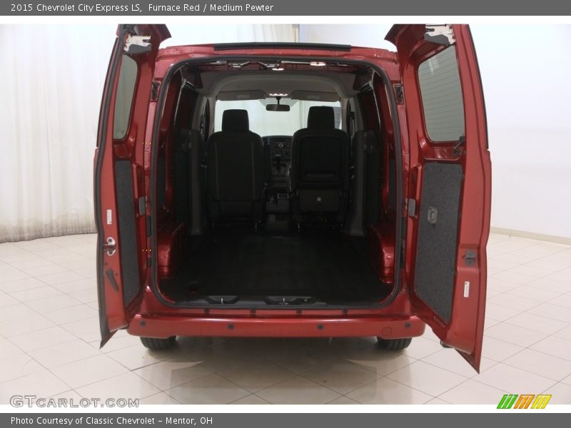 Furnace Red / Medium Pewter 2015 Chevrolet City Express LS