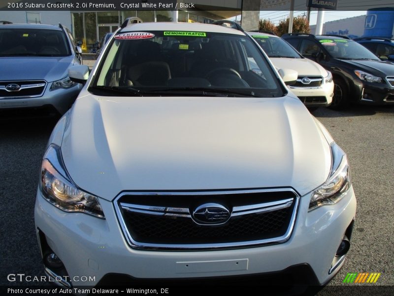 Crystal White Pearl / Black 2016 Subaru Crosstrek 2.0i Premium
