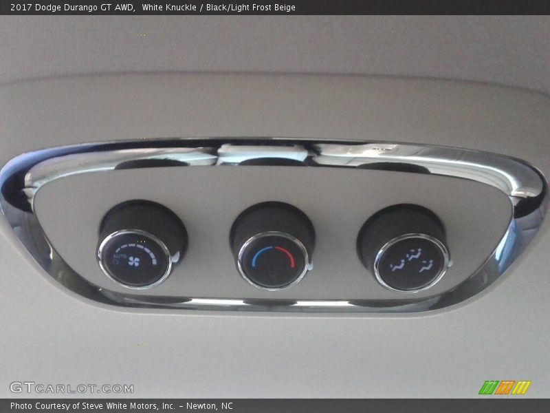 White Knuckle / Black/Light Frost Beige 2017 Dodge Durango GT AWD