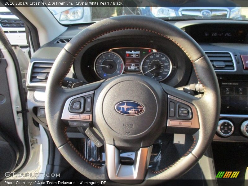 Crystal White Pearl / Black 2016 Subaru Crosstrek 2.0i Premium