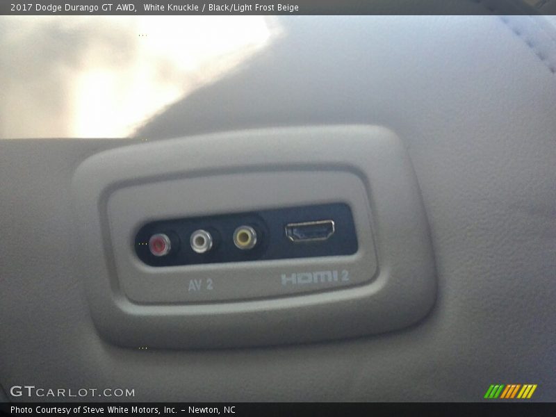 White Knuckle / Black/Light Frost Beige 2017 Dodge Durango GT AWD