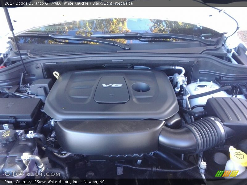 White Knuckle / Black/Light Frost Beige 2017 Dodge Durango GT AWD
