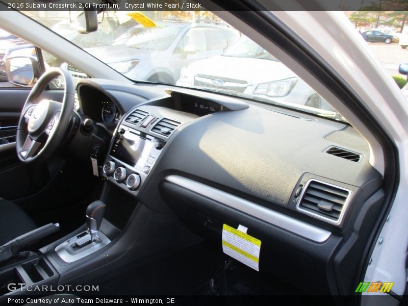 Crystal White Pearl / Black 2016 Subaru Crosstrek 2.0i Premium