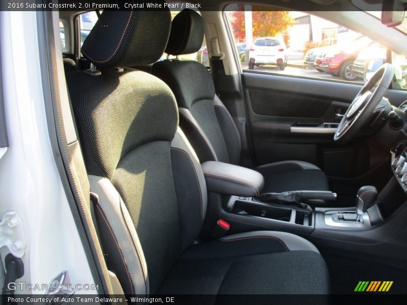 Crystal White Pearl / Black 2016 Subaru Crosstrek 2.0i Premium