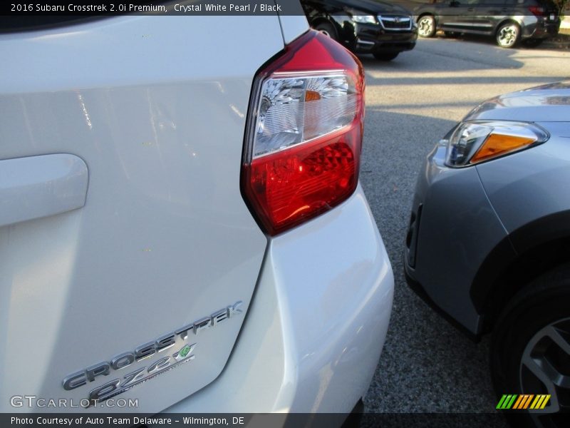 Crystal White Pearl / Black 2016 Subaru Crosstrek 2.0i Premium