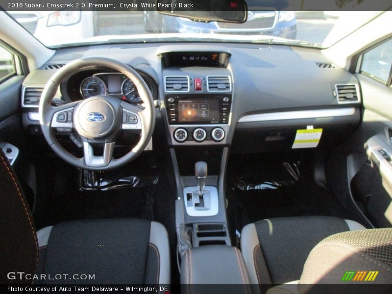 Crystal White Pearl / Black 2016 Subaru Crosstrek 2.0i Premium