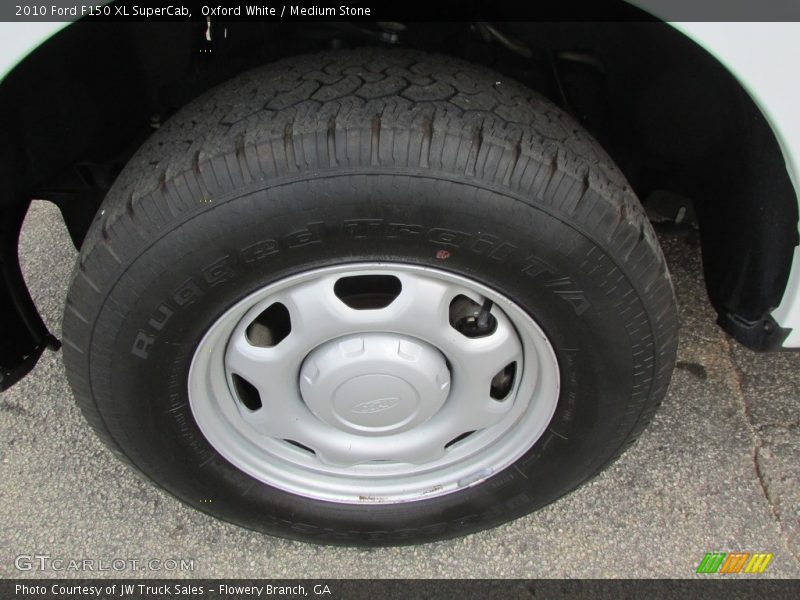 Oxford White / Medium Stone 2010 Ford F150 XL SuperCab