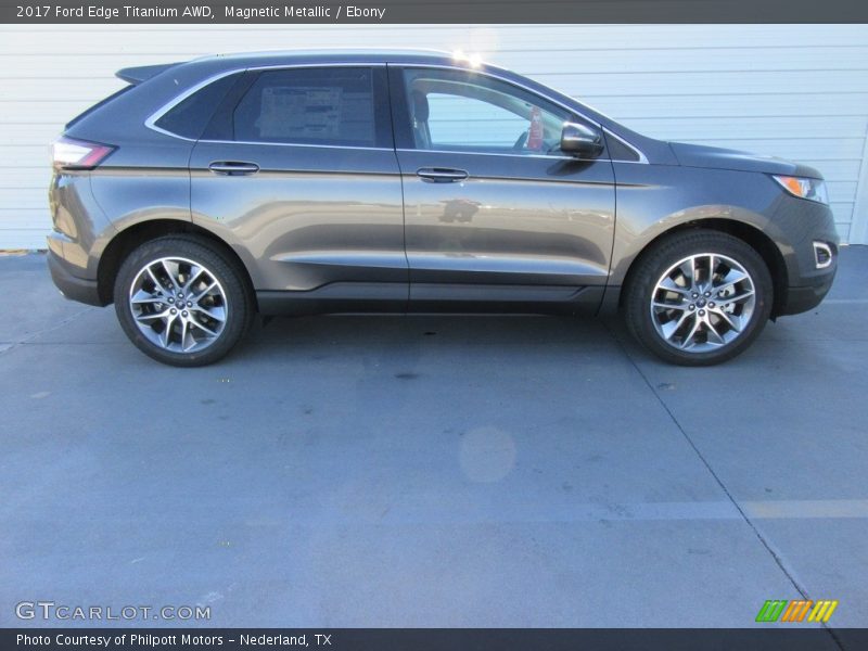  2017 Edge Titanium AWD Magnetic Metallic