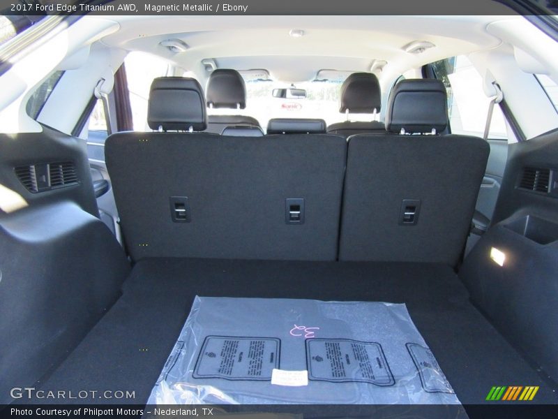  2017 Edge Titanium AWD Trunk
