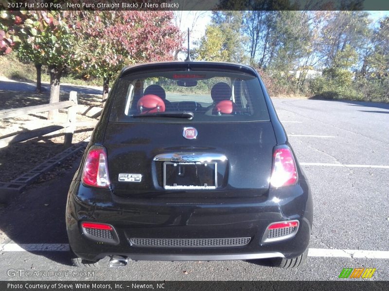 Nero Puro (Straight Black) / Nero (Black) 2017 Fiat 500 Pop