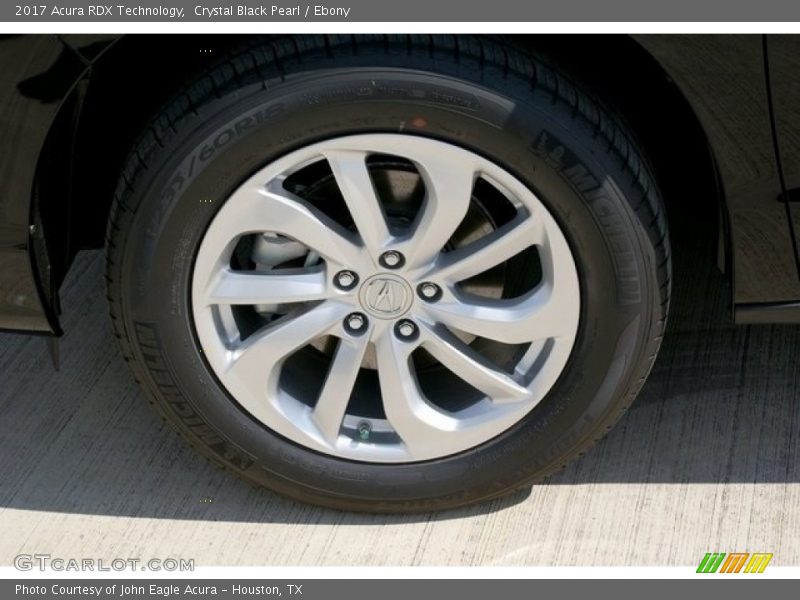 Crystal Black Pearl / Ebony 2017 Acura RDX Technology
