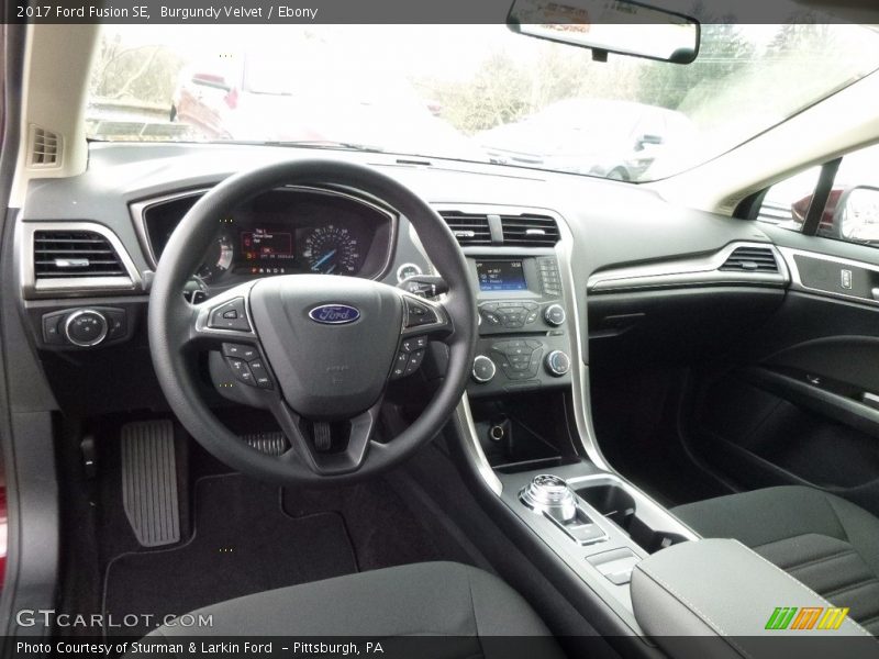 Burgundy Velvet / Ebony 2017 Ford Fusion SE