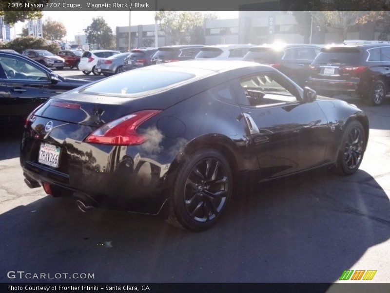 Magnetic Black / Black 2016 Nissan 370Z Coupe
