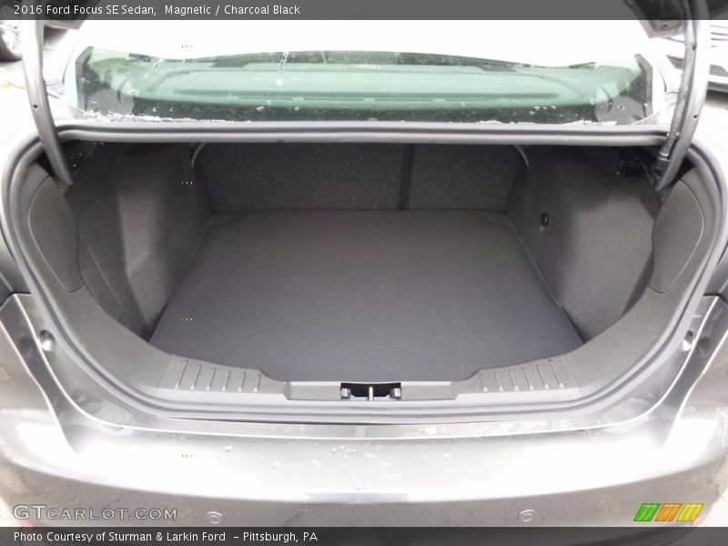 Magnetic / Charcoal Black 2016 Ford Focus SE Sedan