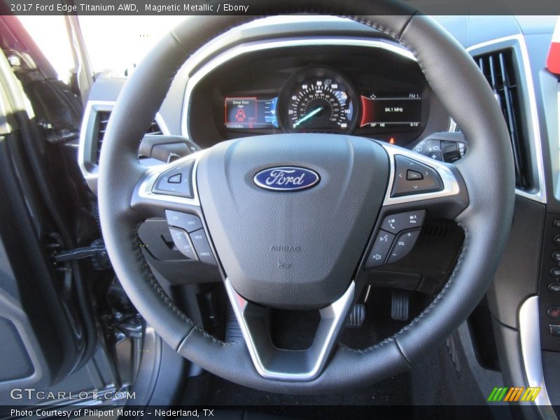 2017 Edge Titanium AWD Steering Wheel