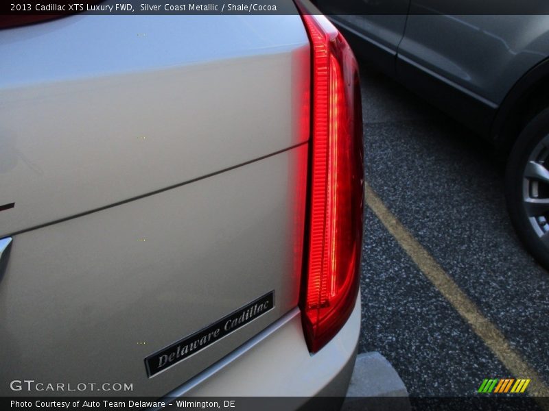 Silver Coast Metallic / Shale/Cocoa 2013 Cadillac XTS Luxury FWD