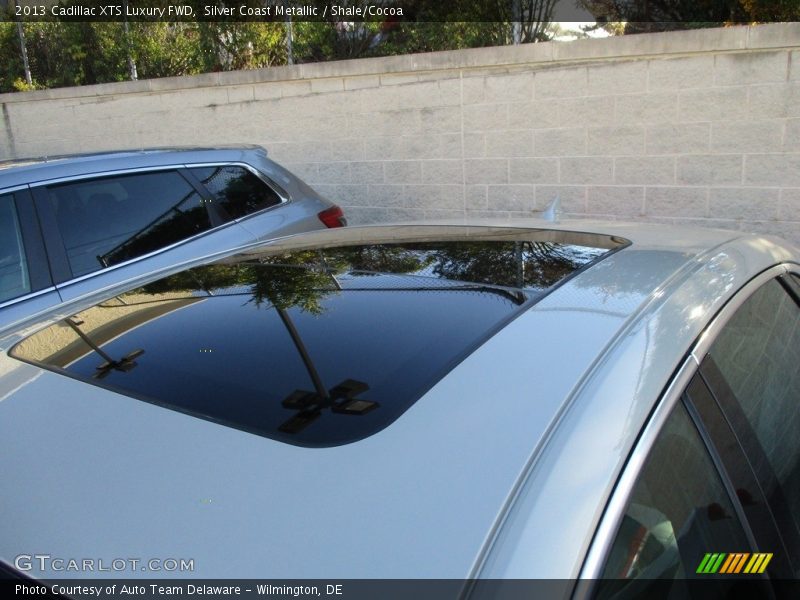 Silver Coast Metallic / Shale/Cocoa 2013 Cadillac XTS Luxury FWD