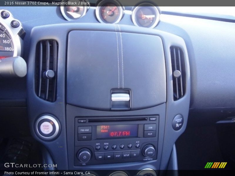 Magnetic Black / Black 2016 Nissan 370Z Coupe