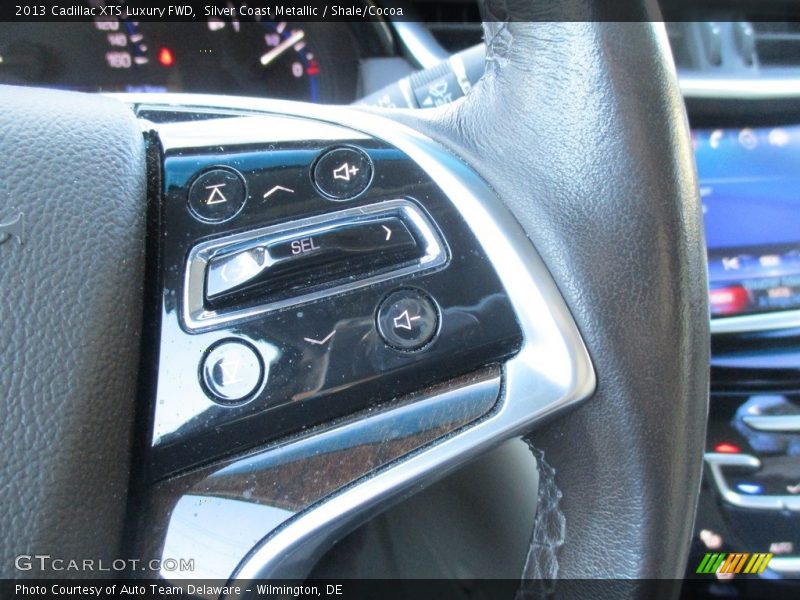 Silver Coast Metallic / Shale/Cocoa 2013 Cadillac XTS Luxury FWD