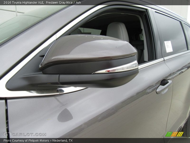 Predawn Gray Mica / Ash 2016 Toyota Highlander XLE