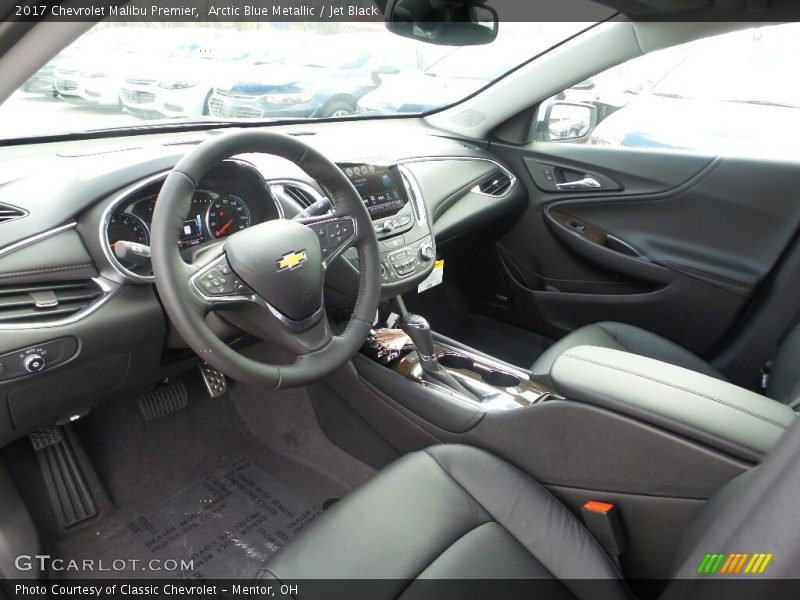  2017 Malibu Premier Jet Black Interior