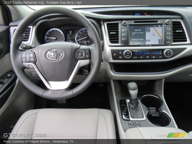 Predawn Gray Mica / Ash 2016 Toyota Highlander XLE