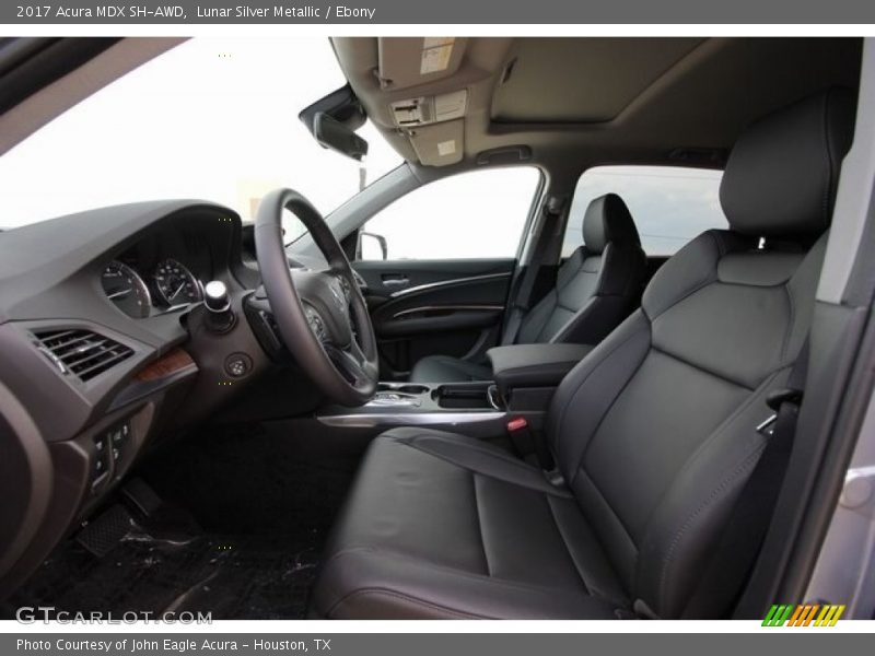 Front Seat of 2017 MDX SH-AWD