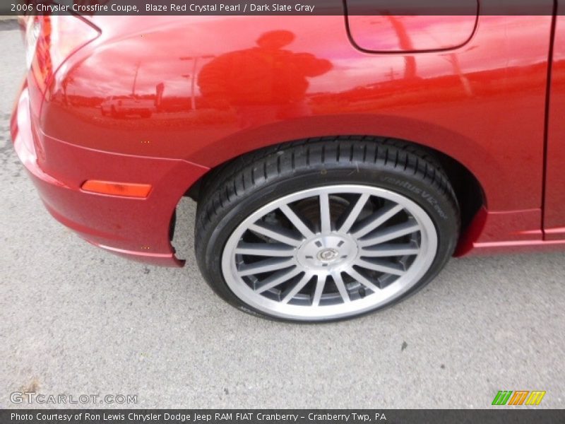 Blaze Red Crystal Pearl / Dark Slate Gray 2006 Chrysler Crossfire Coupe