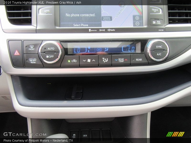 Predawn Gray Mica / Ash 2016 Toyota Highlander XLE