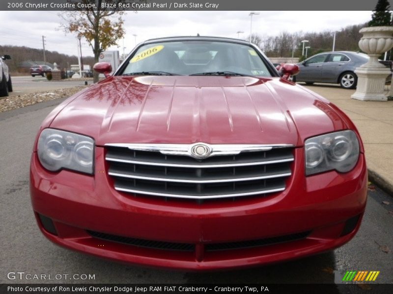 Blaze Red Crystal Pearl / Dark Slate Gray 2006 Chrysler Crossfire Coupe