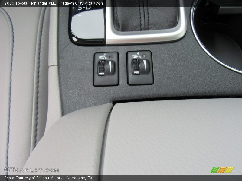 Predawn Gray Mica / Ash 2016 Toyota Highlander XLE