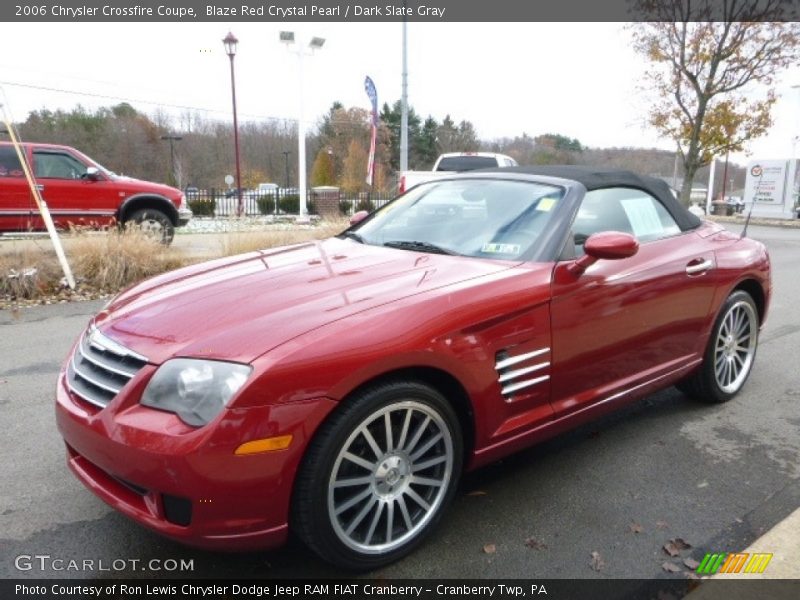Blaze Red Crystal Pearl / Dark Slate Gray 2006 Chrysler Crossfire Coupe
