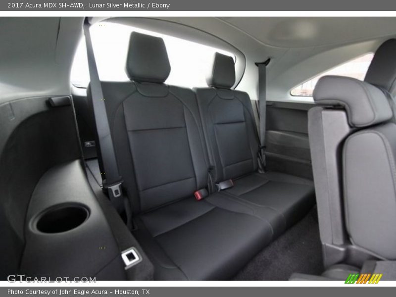 Rear Seat of 2017 MDX SH-AWD