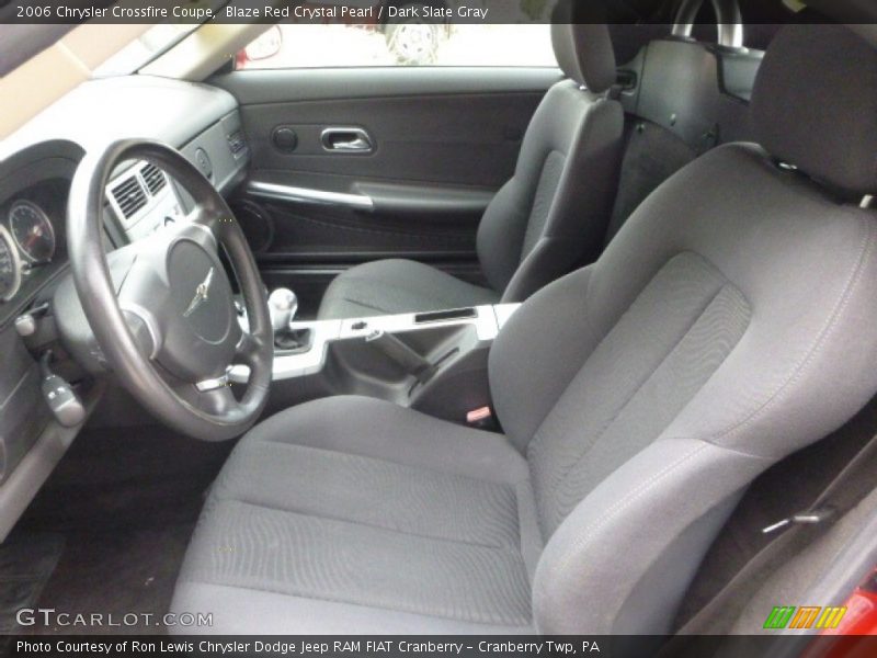 Blaze Red Crystal Pearl / Dark Slate Gray 2006 Chrysler Crossfire Coupe
