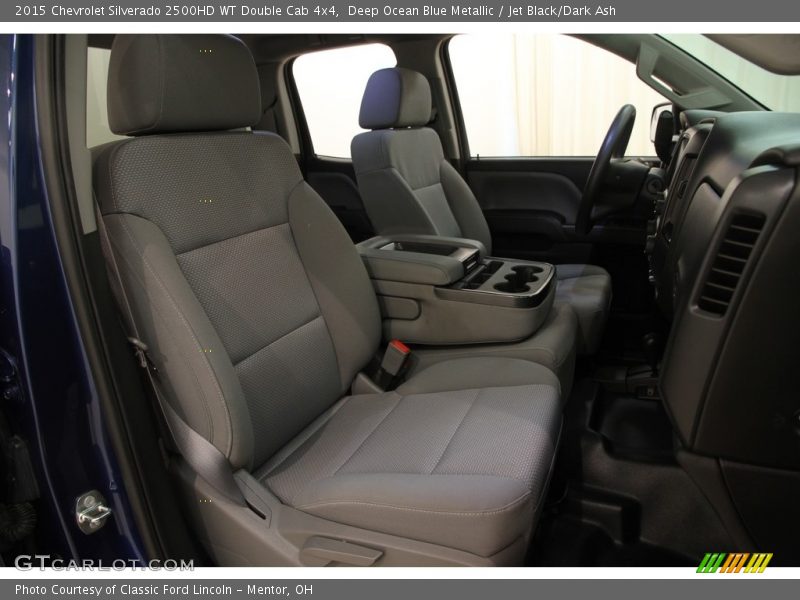 Deep Ocean Blue Metallic / Jet Black/Dark Ash 2015 Chevrolet Silverado 2500HD WT Double Cab 4x4