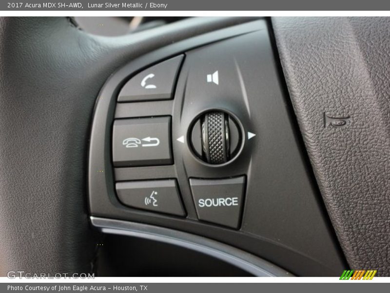 Controls of 2017 MDX SH-AWD
