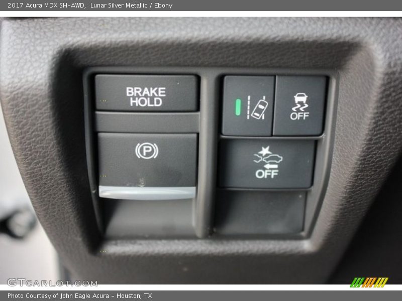 Controls of 2017 MDX SH-AWD