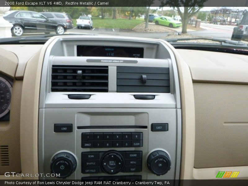 Redfire Metallic / Camel 2008 Ford Escape XLT V6 4WD