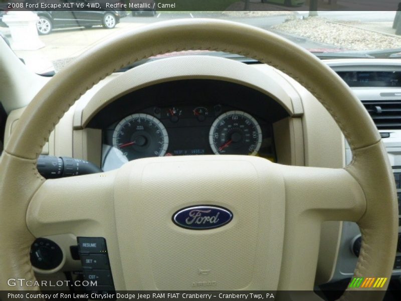 Redfire Metallic / Camel 2008 Ford Escape XLT V6 4WD